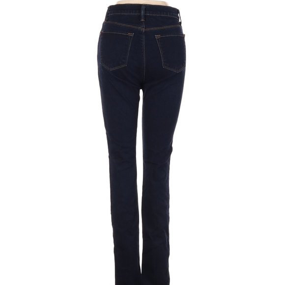 J Brand Jeans Blue Skinny Leg Cut Mid Rise Waist Size 27 #434 - Picture 3 of 4